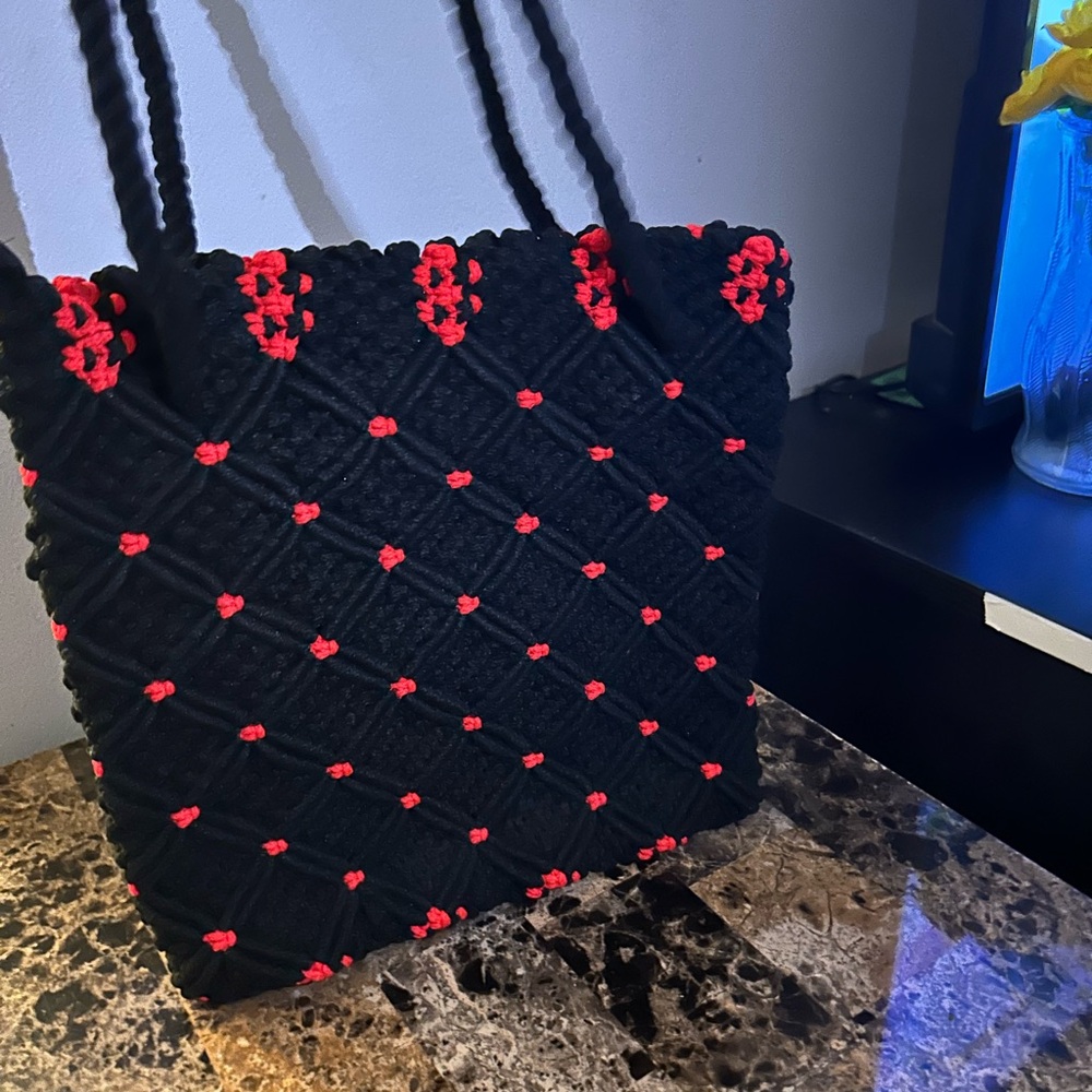Crotchet bag for sale.